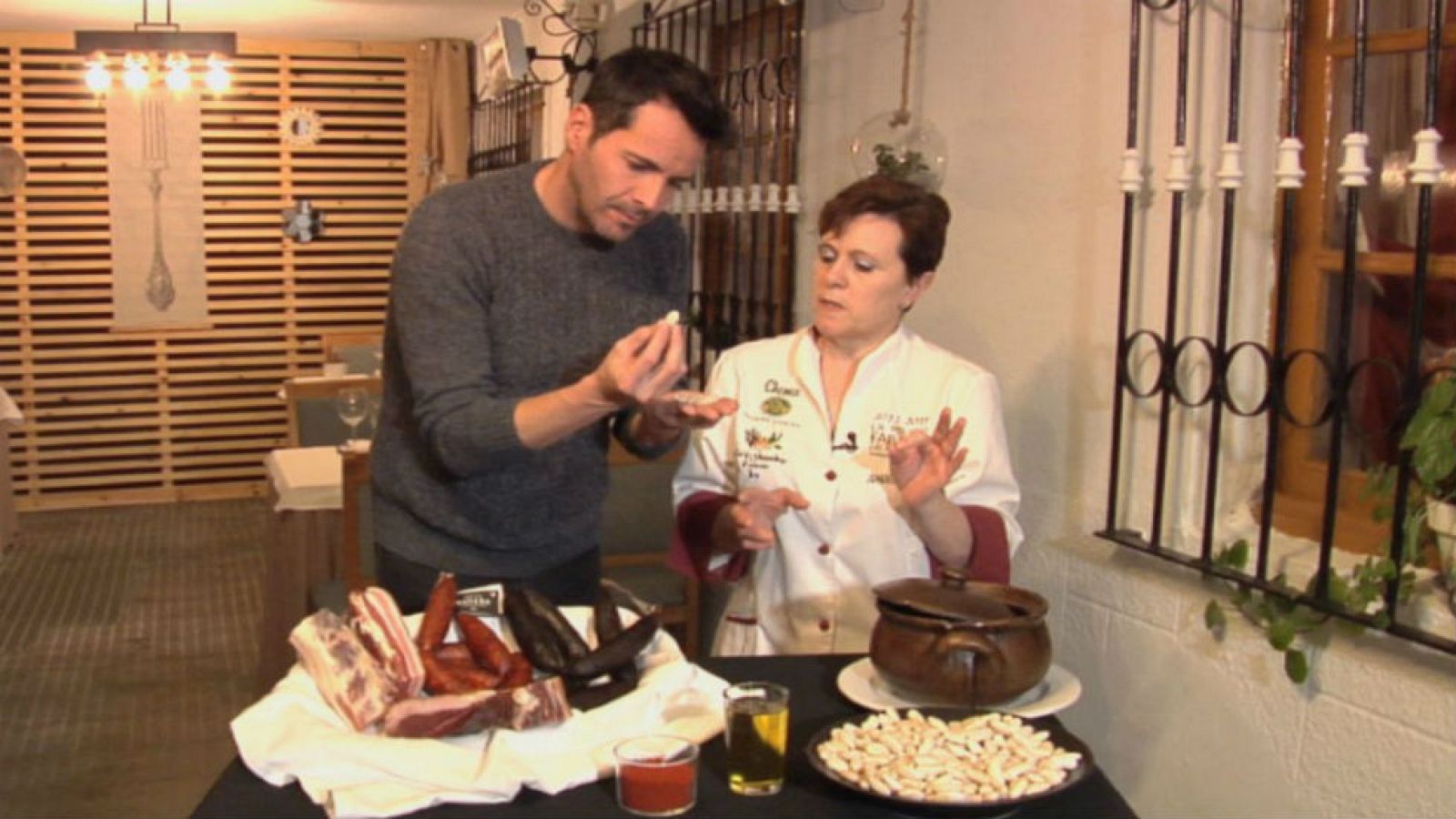 La mujer que habla a las fabadas