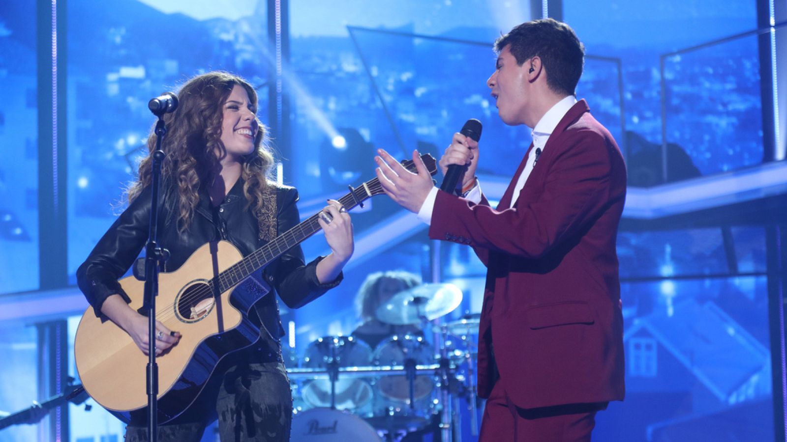 Operación Triunfo - Alfred y Miriam cantan 'Cuando duermes' en la Gala 11 de OT