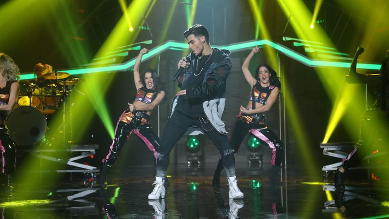 Operacin Triunfo - Abraham Mateo acude a OT para cantar 'Loco enamorado'