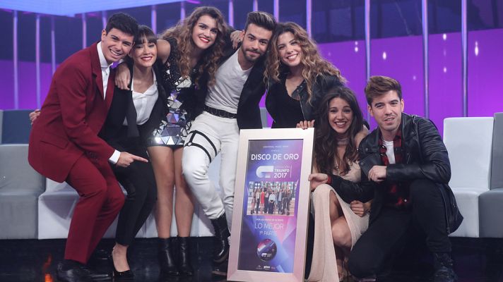 OT 2017 - El recopilatorio de OT 2017 ya es Disco de Oro