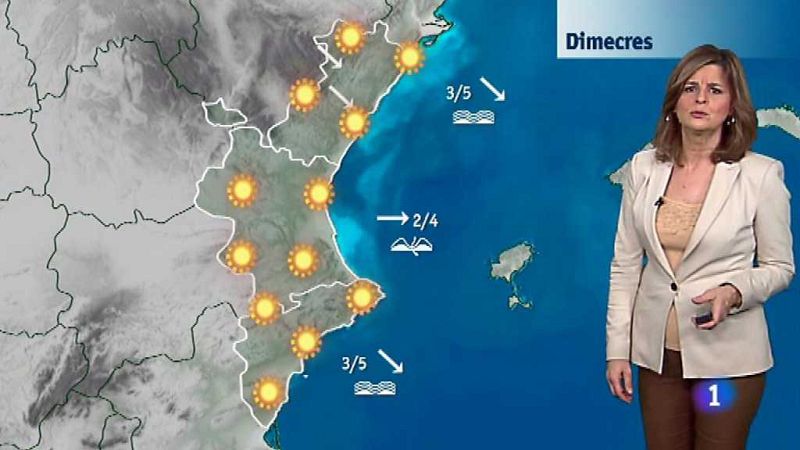 El tiempo en la Comunidad Valenciana - 16/01/18 - ver ahora