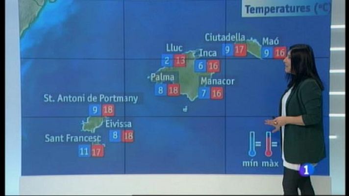 Informatiu Balear - El temps a les Illes Balears - 16/01/18