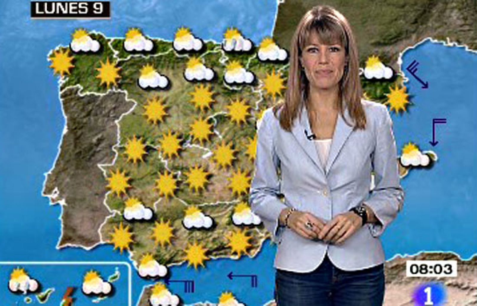 Lunes primaveral en gran parte del país