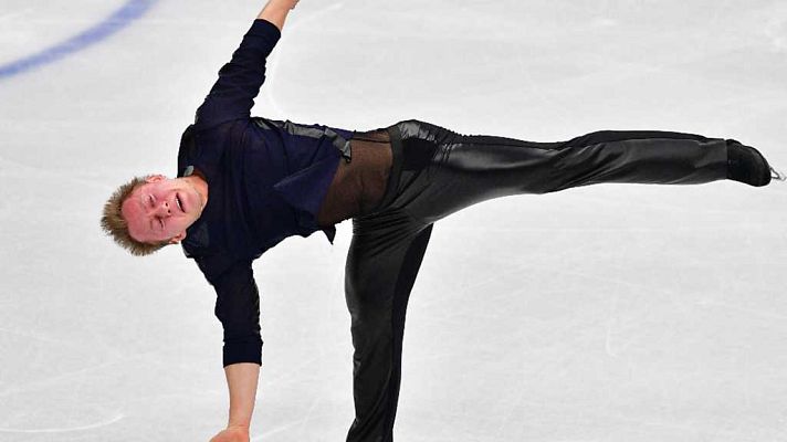 Patinaje sobre hielo - Cto. de Europa: Programa Corto Masculino. Parte 2