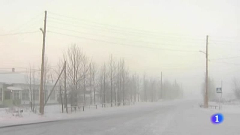 Rusia sufre una ola de frío extremo, con temperatura de hasta 65 grados bajo cero