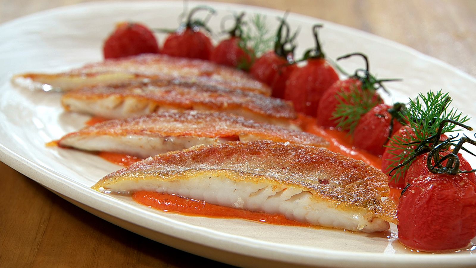 Torres en la cocina - Salmonete con piel de pan