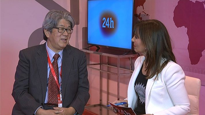 Informativo 24h - El embajador de Japón en España afirma en FITUR que buscan llegar "pronto" a 40 millones de turistas anuales