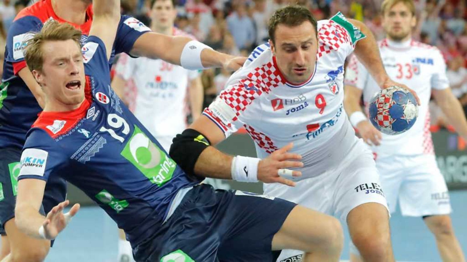 Balonmano - Campeonato de Europa Masculino 2ª ronda: Croacia - Noruega, desde Zagreb (Croacia) - ver ahora