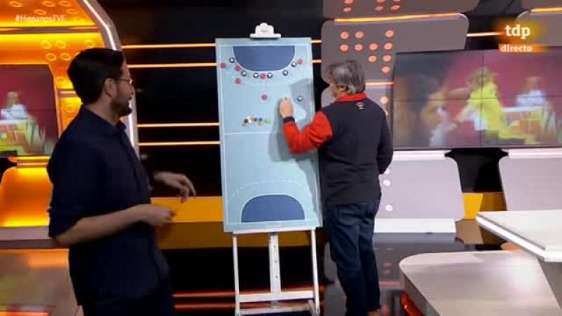 La pizarra de Urdiales: El juego 7 para 6 de España