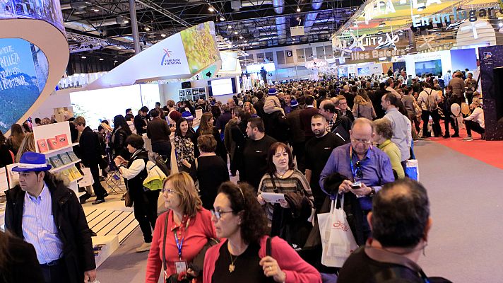 Telediario 1 - Fitur 2018 cierra con récord de visitantes