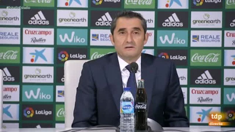 Valverde: "El Betis ha planteado un partido con mucho riesgo"