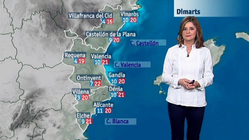 El tiempo en la Comunidad Valenciana - 22/01/18 - ver ahora