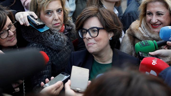 Informativo 24h - Sáenz de Santamaría pide a Puigdemont que "deje de dar espectáculos"