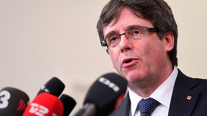 Informativo 24h - Puigdemont pide volver "sin riesgo" para afrontar su investidura