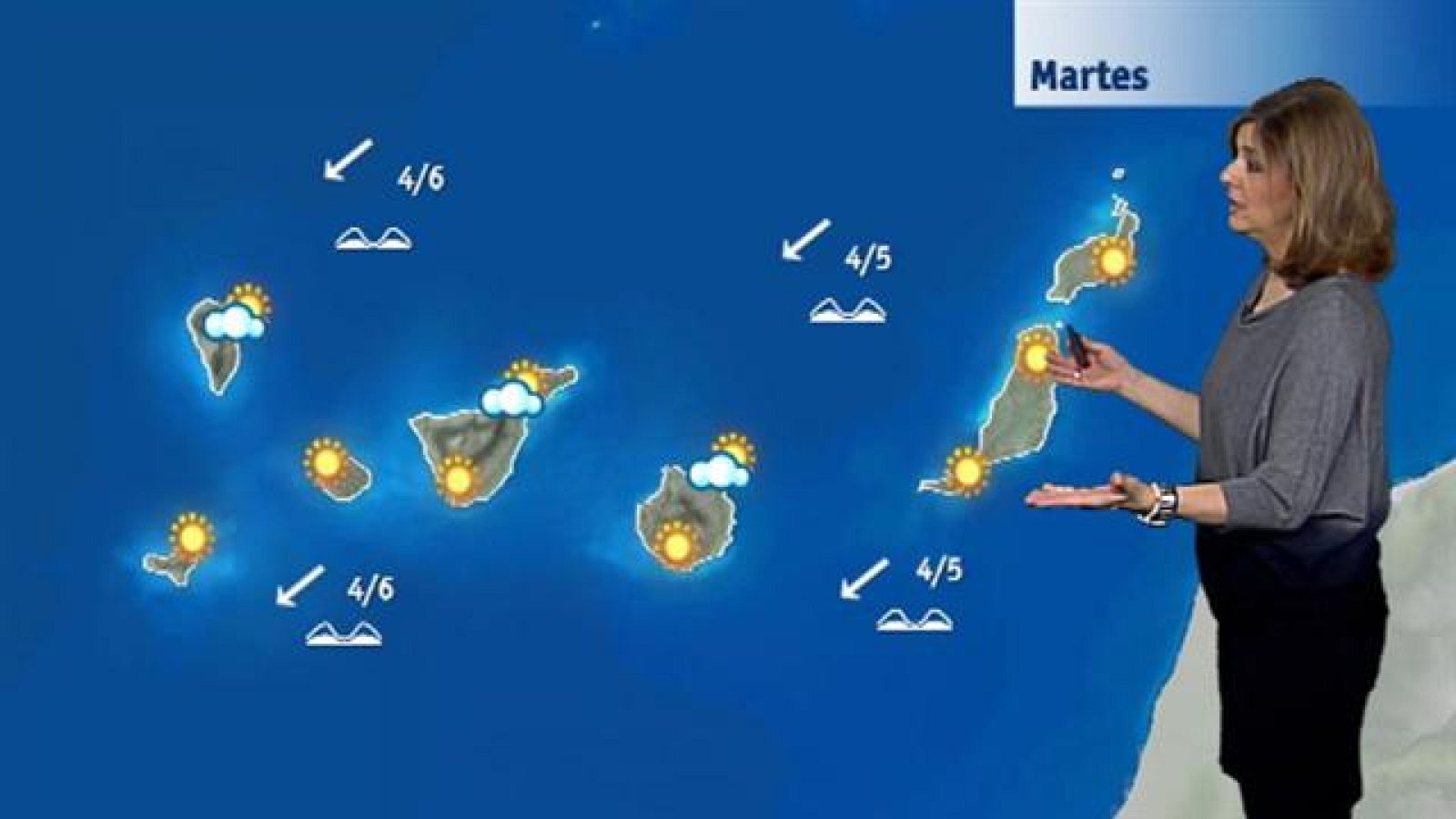 El tiempo en Canarias - 23/01/2018