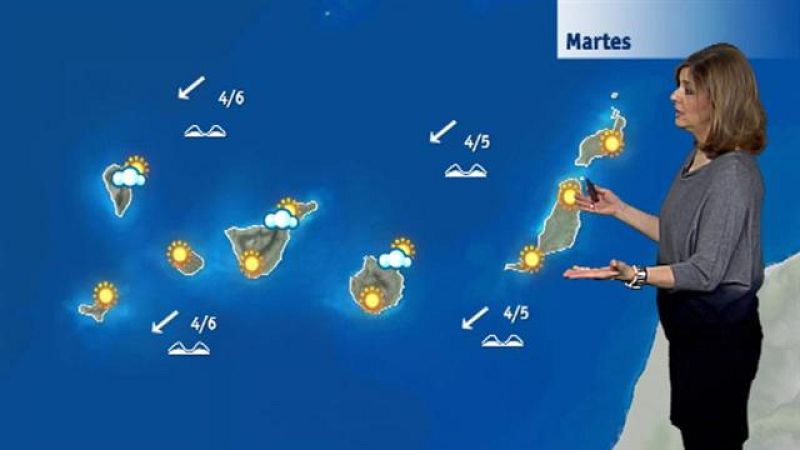 El tiempo en Canarias - 23/01/2018