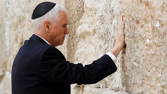 Informativo 24h - Pence concluye su visita a Israel en medio de protestas por el traslado de la embajada de EE.UU.
