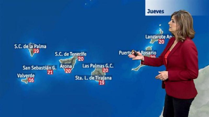 El tiempo en Canarias - 25/01/2018