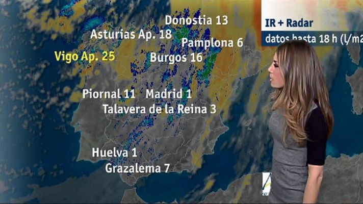 La tarde en 24h - El tiempo - 25/01/18