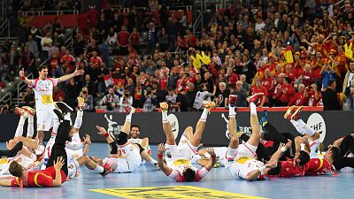 Cto. de Europa de Balonmano | Espa�a prepara la final ante Suecia | Ver