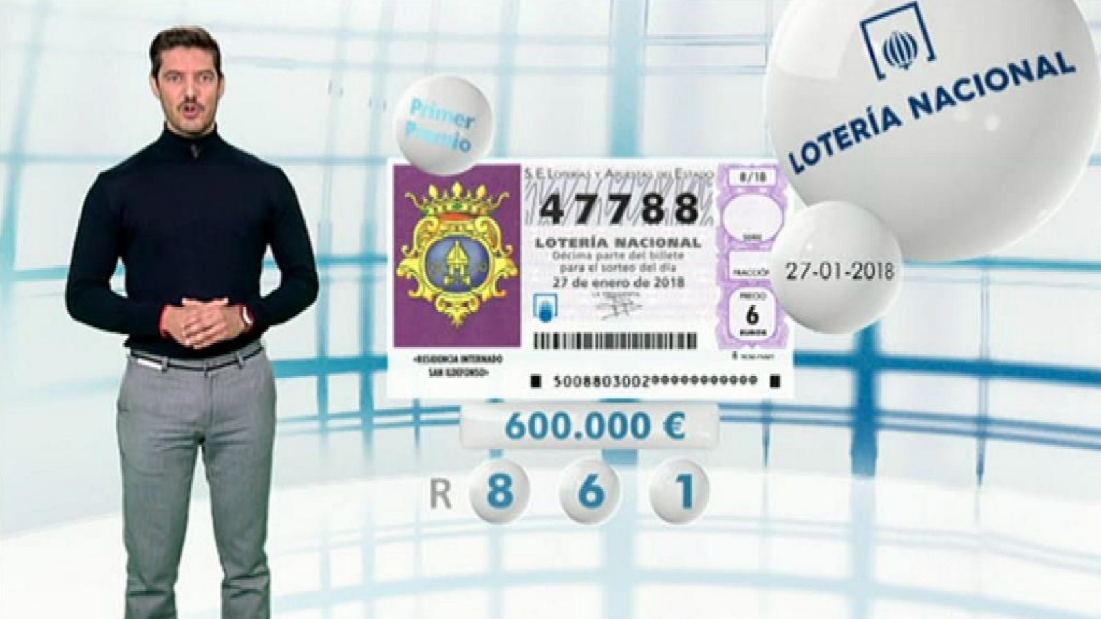 Lotería Nacional - 27/01/18 - ver ahora