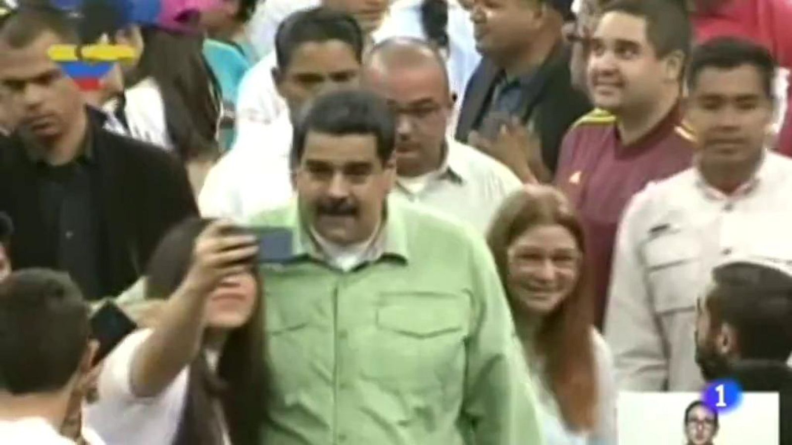 Maduro está metido de  lleno en precampaña con la intención de repetir mandato