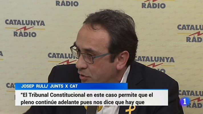 Telediario 1 - Todos los partidos independentistas insisten en que su único candidato es Puigdemont