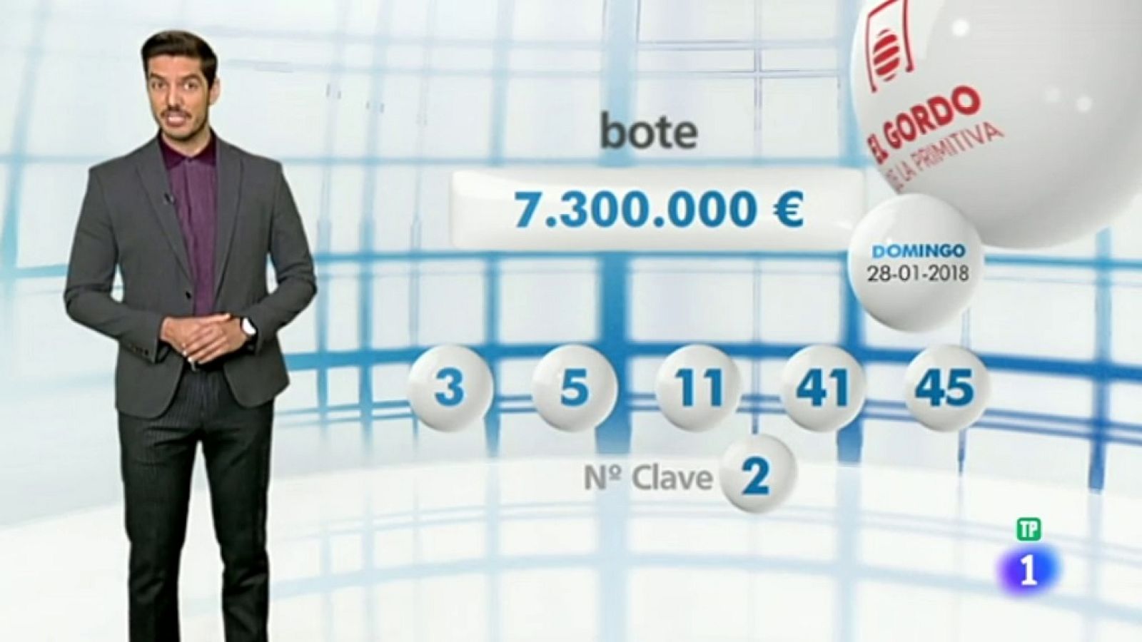 El Gordo de la Primitiva - 28/01/18 - ver ahora