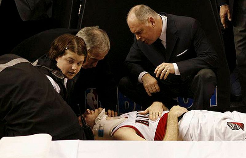 Ariza se ha librado de la sanción tras el brutal golpe que le propinó a Rudy Fernández.