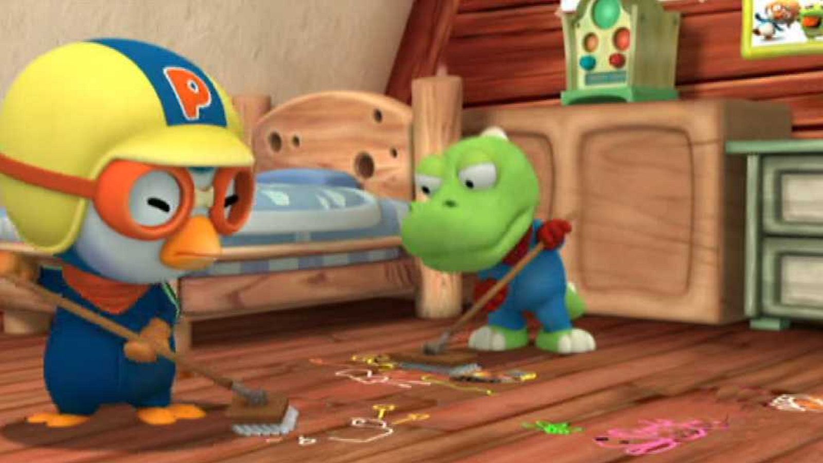 Crong, maestro de limpieza - Pororo, el pequeño pingüino | Ver