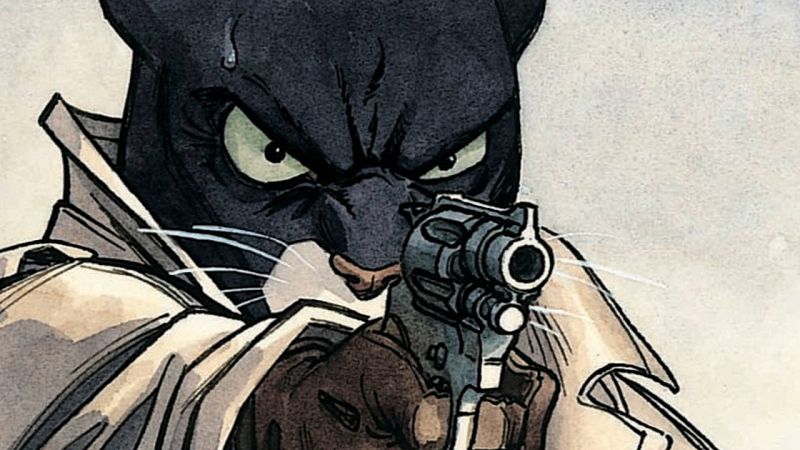 La exposición 'Blacksad, algún lugar entre las sombras' recoge 25 años de carrera de Juanjo Guarnido