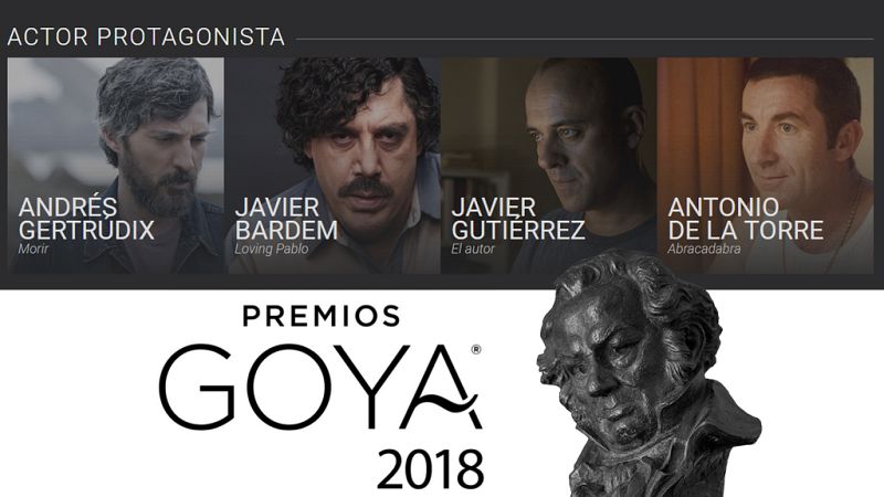 De película - ¿Qué actor protagonista se llevará el Goya?