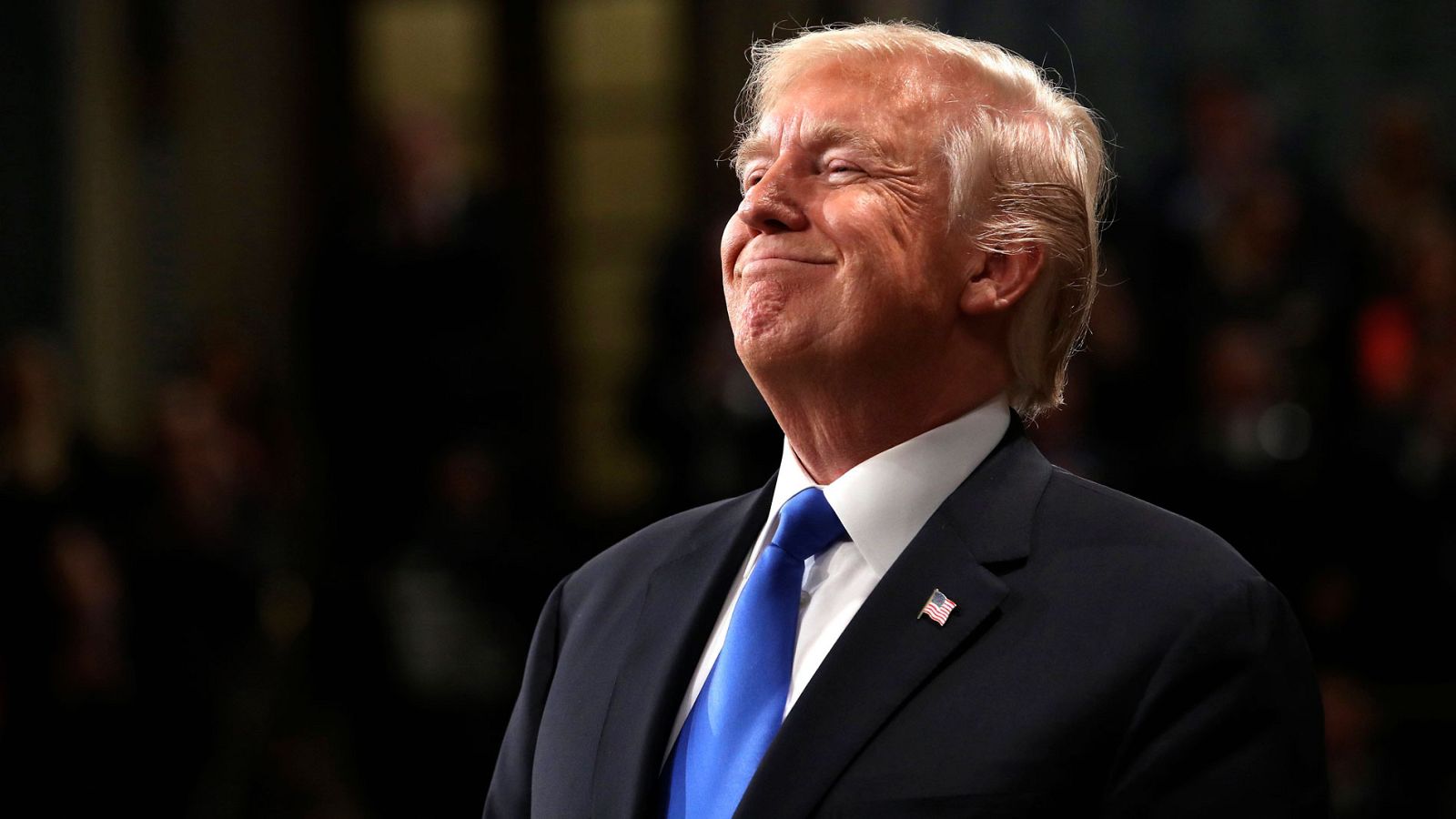 El presidente de EE.UU., Donald Trump, habla sobre inmigración en su primer discurso sobre el Estado de la Unión ante el Congreso