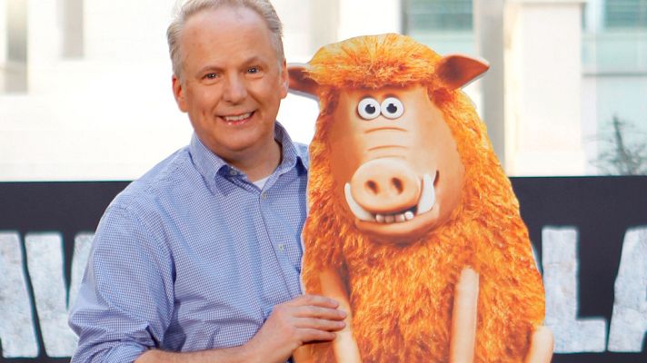 Telediario 1 - Nick Park presenta en Madrid la nueva película de animación de Aardman: 'Cavernícola'