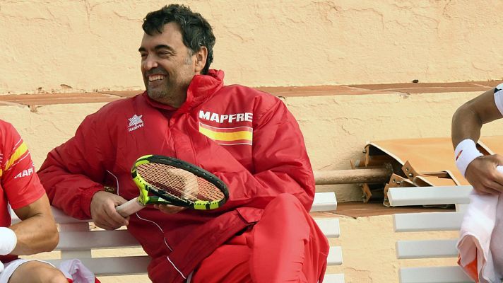  - Sergi Bruguera afronta su primera capitanía de Copa Davis