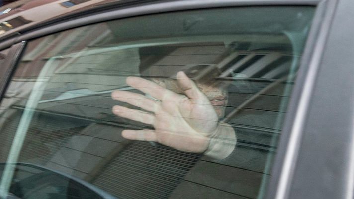 Telediario 1 - Quique Pina declara en la Audiencia Nacional por presunto blanqueo de capitales