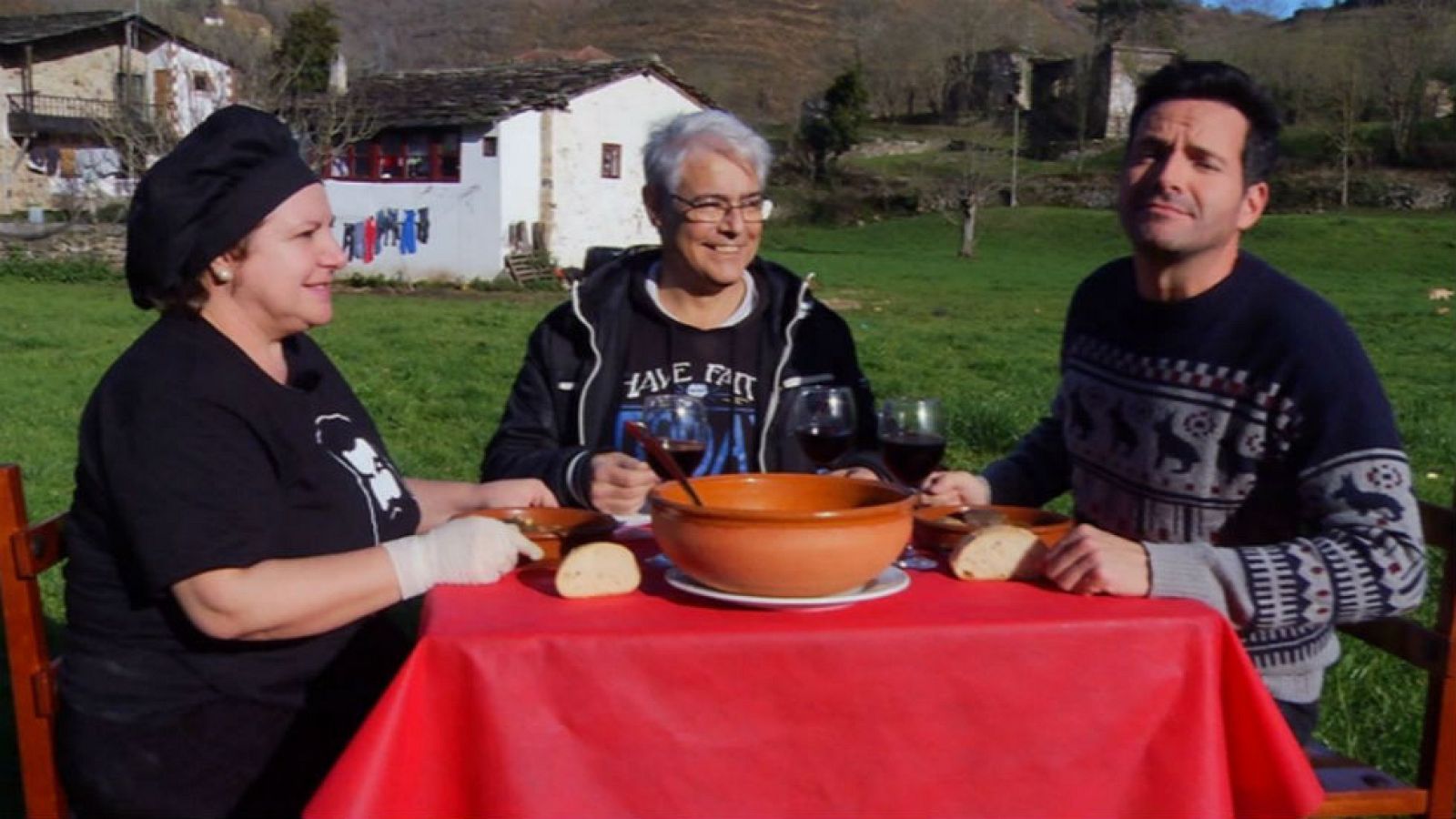 Degustamos el cocido montañés