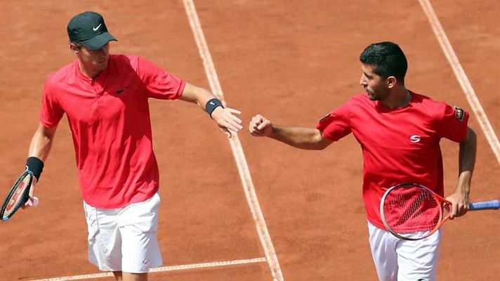 Tenis - Copa Davis. 3er. Partido dobles