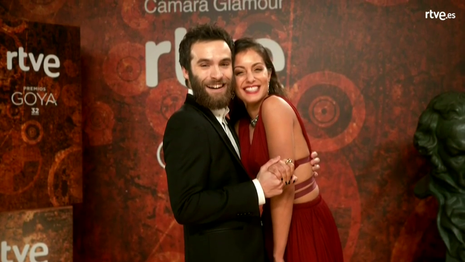 Goyas Golfos 2018 - Hiba Abouk y Ricardo Gómez, en la cámara glamur