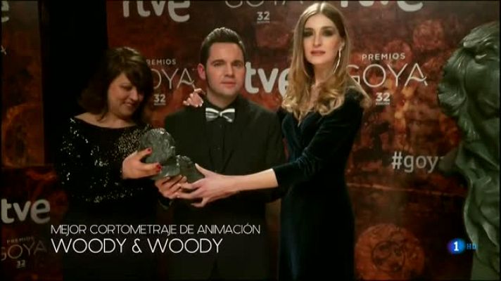 Goyas Golfos - Los ganadores de los Goya, en la cámara glamur