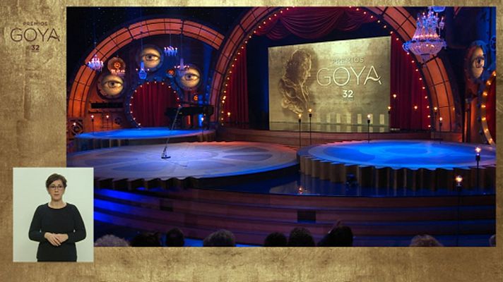 Premios Goya - 32 Edición Premios Goya en lengua de signos (Parte 1 de 2)