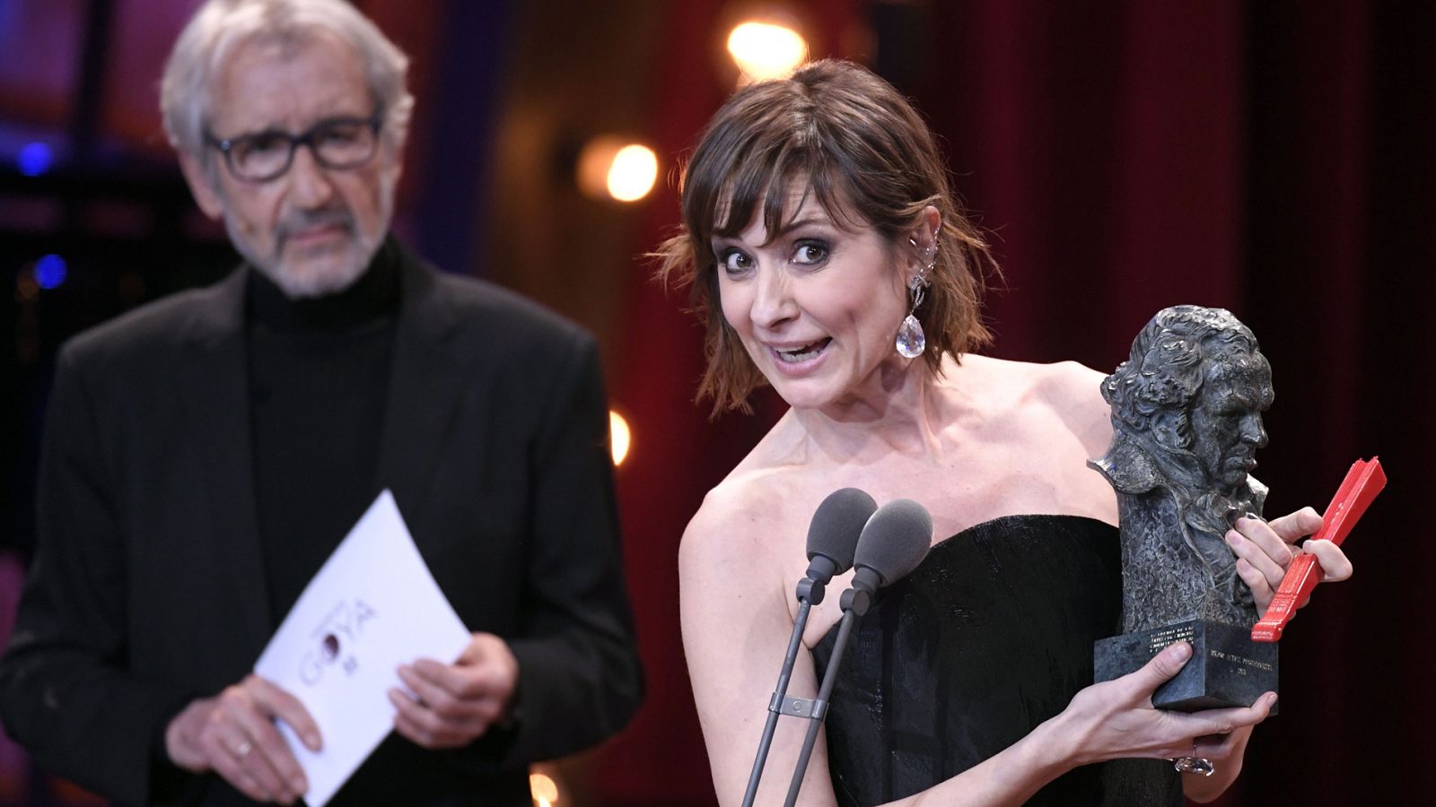 Nathalie Poza, Goya 2018 a la mejor actriz protagonista por 'No sé decir adiós' | Ver