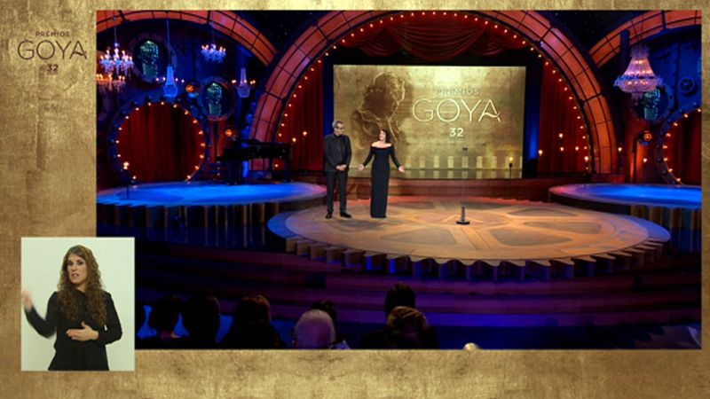 32 Edicin Premios Goya en lengua de signos (Parte 2 de 2)