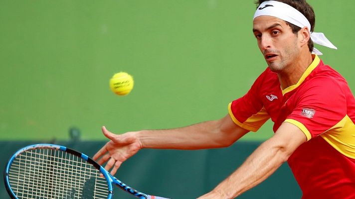 Tenis - Copa Davis. 4º Partido individual. 1ª parte