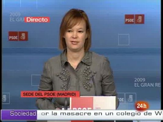  - Pajín pide a Rajoy que no "encubra"