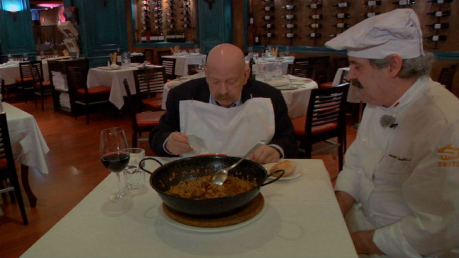 Un arroz meloso con guiso de buey