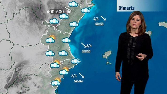 L'informatiu - Comunitat Valenciana - El tiempo en la Comunidad Valenciana - 05/02/18