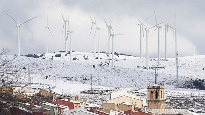 El tiempo - Precipitaciones de nieve con cotas inusualmente bajas