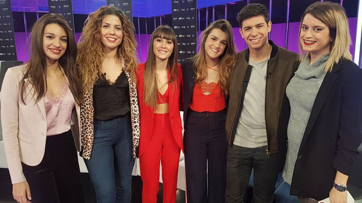 OT 2017 - Vuelve a ver el videoencuentro con los 5 finalistas de OT