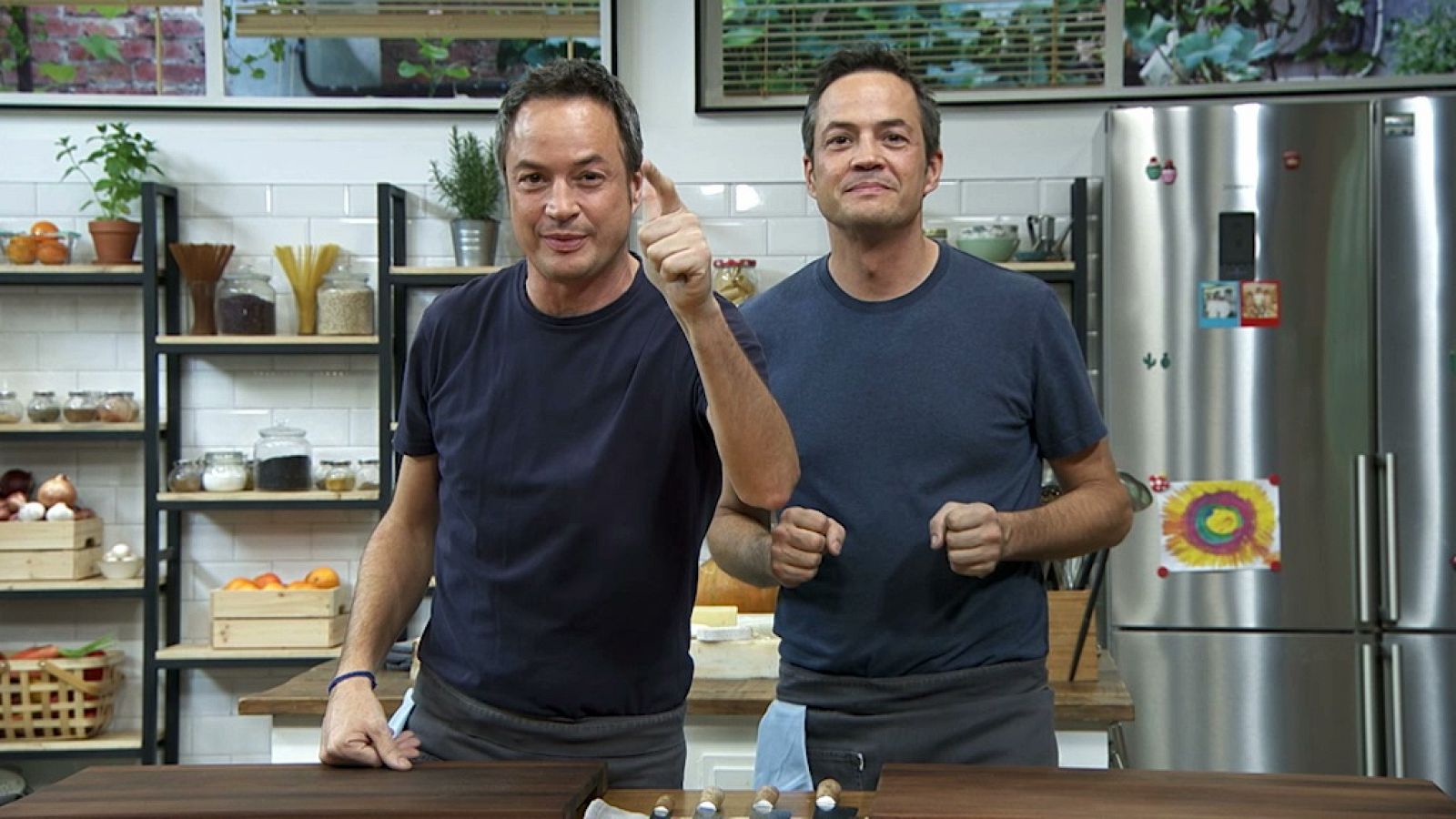 Torres en la cocina - Pasta de pesto-boloñesa y bombón helado - ver ahora